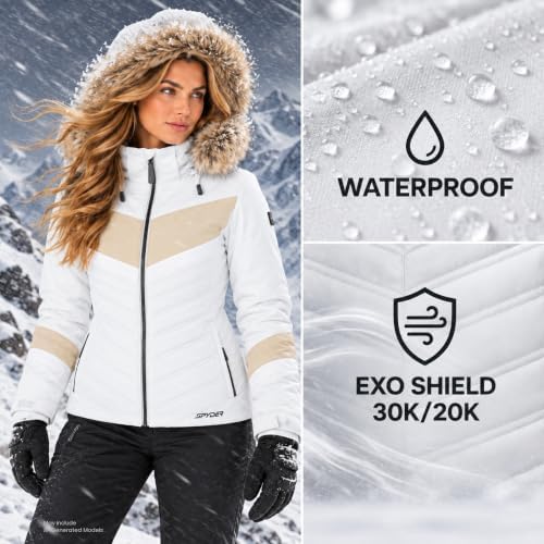 Spyder Womens Primrose Winter Coat - Waterproof Insulated Ski Jacket