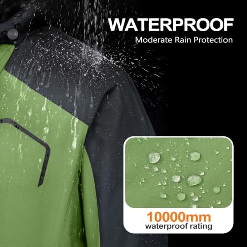 Mens Winter Jacket Ski Snow Waterproof Puffer Parka Coats