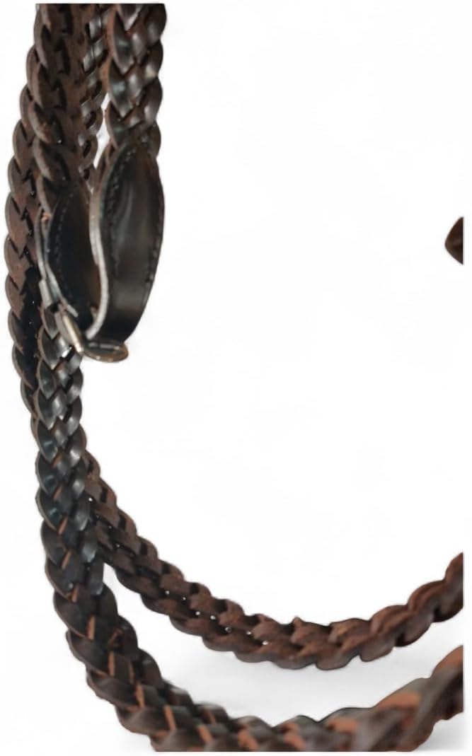 Pressure Relief Comfort Ergonomic Horse Bridle Fancy Stitch Havana Brown | Ergonomic | Comfortable | Durable (Fancy Stitch, Full/Horse)