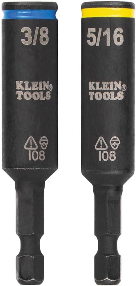 Klein Tools 32500HD KNECT Multi-Bit Screwdriver/Nut Driver, Impact Rated 11-in-1 Tool with Phillips, Slotted, Square and Torx Tips