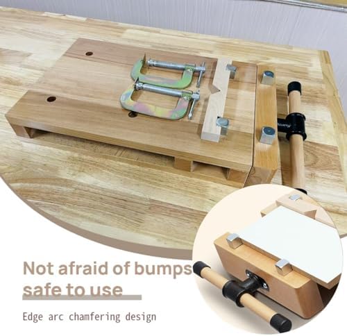 Portable Woodworking Vise for Workbench, Desktop Woodworking Vise with G-Type Fixing Clips & 4 Metal Limit Blocks, Ideal for Home, Woodworking Studios, Wood Processing