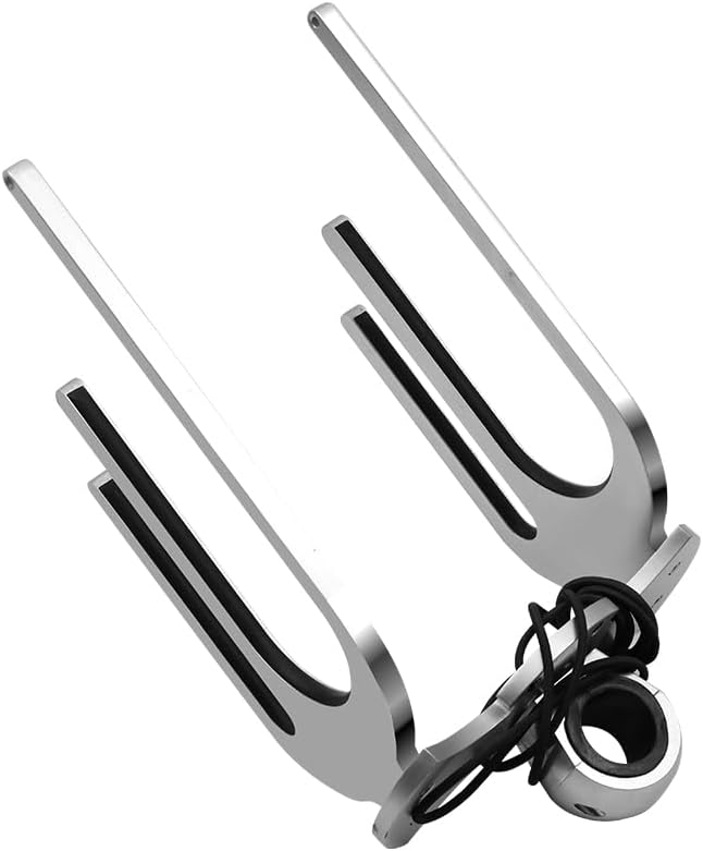 Wakeboard Tower Rack for Boat, Polished Aluminum Wakeboarding Tower Holder, Clamp Fits Tubing Sizes: 1 7/8" to 2 1/2"