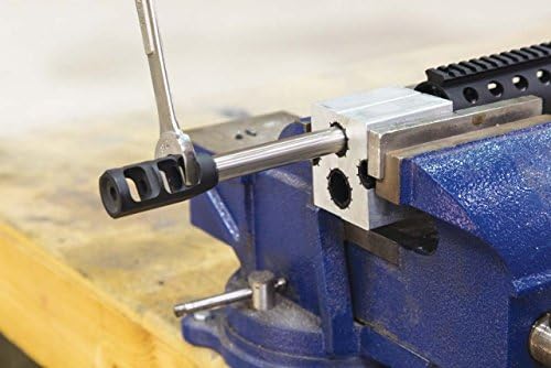 Wheeler Universal Barrel Clamp Constructed from Aircraft Grade Aluminum with Non-Marring Surface for Firearms and Gunsmithing, Silver (Pack of 5)