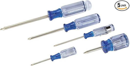 CRAFTSMAN Screwdriver Set, Phillips, 5Piece (CMHT65011)