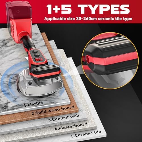 Ecarke Cordless Tile Vibration Tool Compatible with Milwaukee 18V
