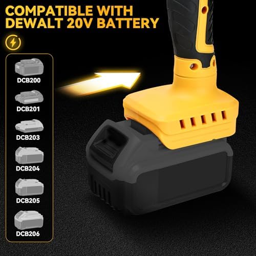 Ecarke Cordless Tile Vibration Tool Compatible with Dewalt 20V Battery