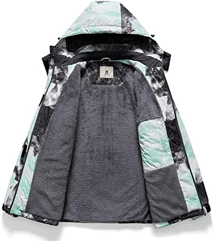 Women's Mountain Waterproof Ski Jacket Windproof Snowboarding Jacket Warm Winter Coat Raincoat