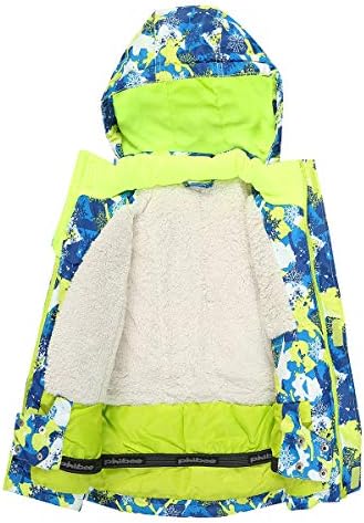 Big Boy's Waterproof Breathable Snowboard Ski Jacket