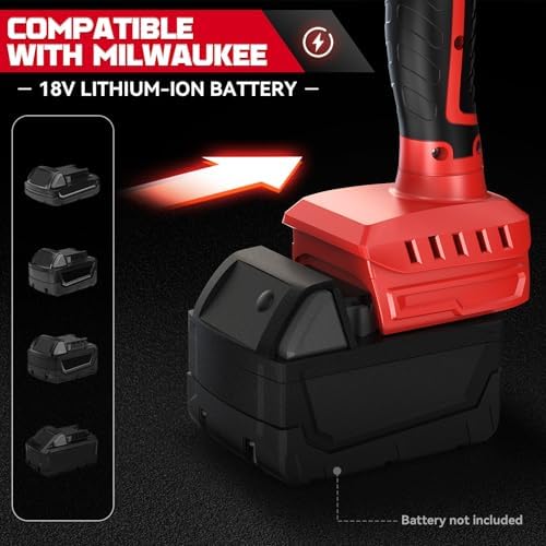 Ecarke Cordless Tile Vibration Tool Compatible with Milwaukee 18V