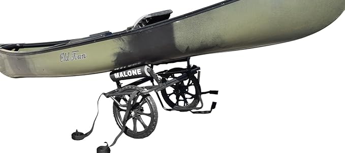 Malone Forge Bunk Style Canoe/Kayak Cart - No-Flat Tires
