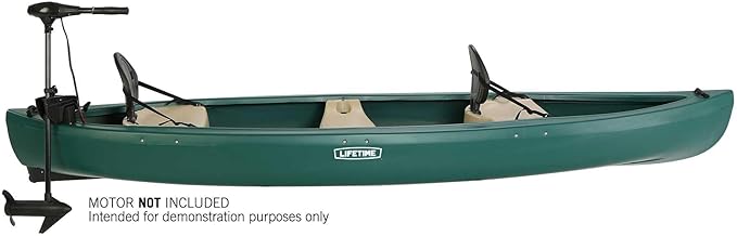 LIFETIME Wasatch Canoe, Green, 13'