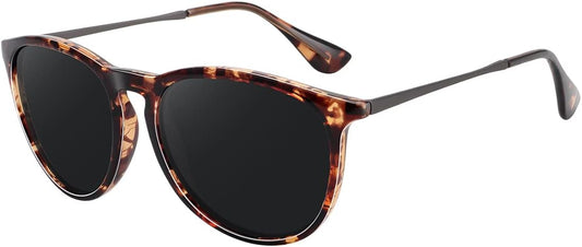 WOWSUN Retro Polarized Sunglasses Womens 2026 Trendy Round Classic Glasses