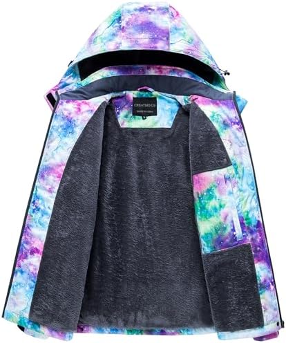 Women's Mountain Waterproof Ski Jacket Windproof Snowboarding Jacket Warm Winter Coat Raincoat