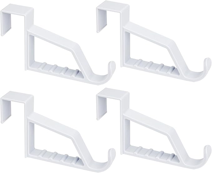 New Talent 4pcs Over The Door Hanger Holder, 2 Pack Over The Door Hooks for Hangers, Door Hanger Hooks, Storage Organizers