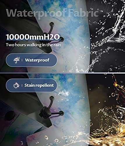 Women's 3 In 1 Waterproof Ski Jacket Windproof Snowboarding Jacket Warm Winter Snow Coat Raincoat