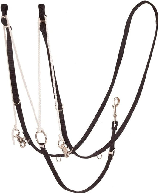 Mustang German Martingale, Color: Black (8299)