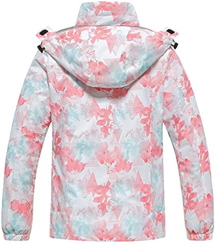 Women's 3 In 1 Waterproof Ski Jacket Windproof Snowboarding Jacket Warm Winter Snow Coat Raincoat