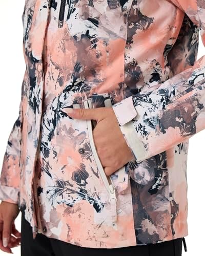 Roxy Snow Junior's Jetty Printed Regular Fit Snow Jacket