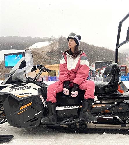 SEARIPE Women Ski Jacket and Pants Set Couples Windproof Ski Suits Mens Waterproof Two Piece Snowsuits for Winter Sports