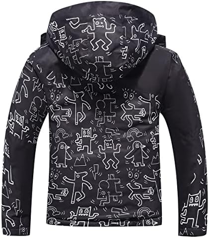 Big Boy's Waterproof Breathable Snowboard Ski Jacket