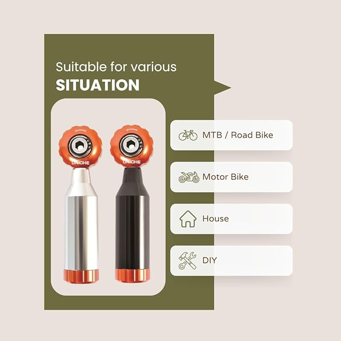 Stepless Bike Tool Kit with Finger Ratchet, 12 in 1 Bike Multitool, Portable and Compact Bicycle Repair Kit, Maintenance Tool For Bike, Motorcycle, Home, and DIY (Black)