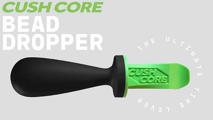 CushCore Bead Dropper - Bike Tire Lever, Makes Installing Tire Inserts Easier, Ergonomic Design, Strong & Durable Plastic, At-home Installation (Bead Dropper)
