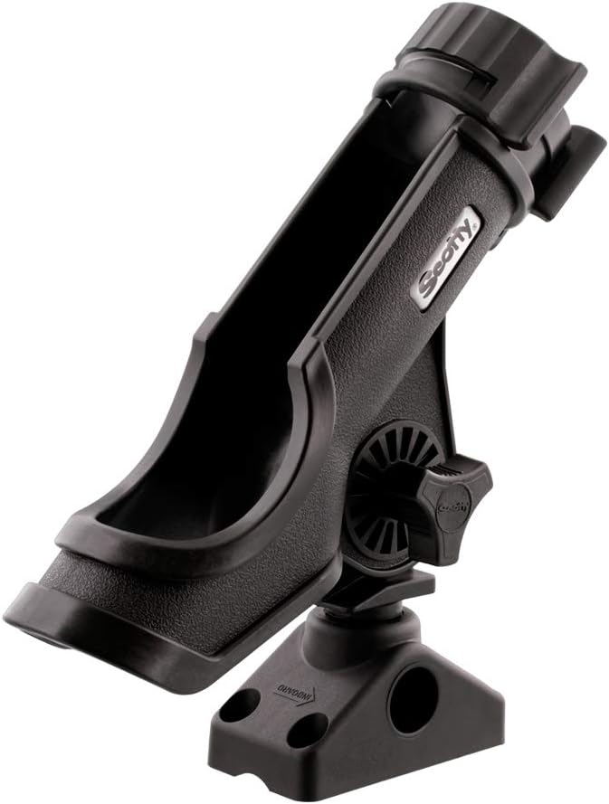 Scotty #230 Powerlock Rod Holder with 241 Side/Deck Mount