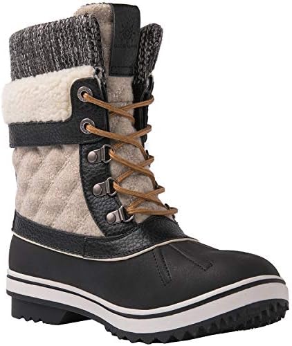 GLOBALWIN Women's Waterproof Winter Boots Snow Boots For Women