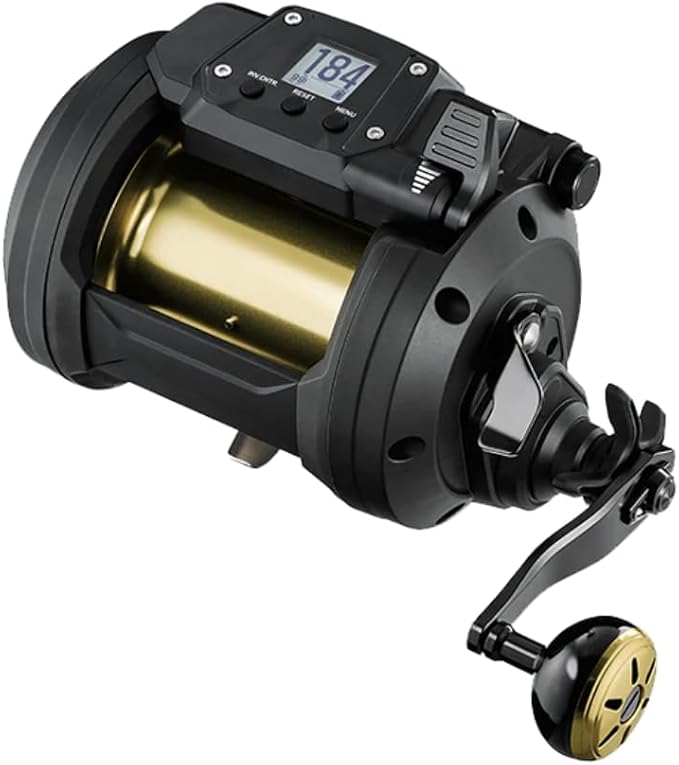 Daiwa TANACOM1000 Dendoh Fishing Reel, 30-40 lb, Black