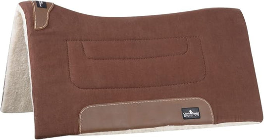 CLASSIC EQUINE Performance Trainer Western Pad - Black