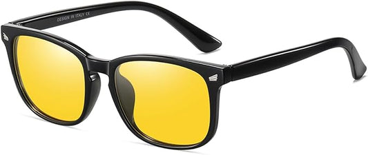 DUSHINE レディース 偏光サングラス クラシックレトロスタイル UV400保護