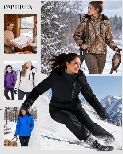 Women Winter Essential Coat Waterproof Windbreaker Ski Jacket