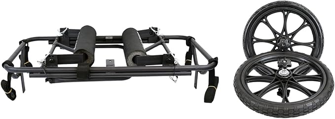 Malone Forge Bunk Style Canoe/Kayak Cart - No-Flat Tires