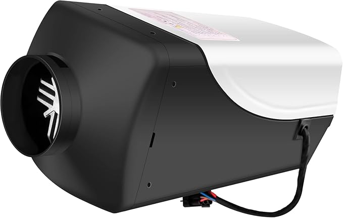 ZHIBANG ディーゼルエアヒーター ユニークなインテリジェント 12V/8KW パーキングヒーター、スマートLCDディスプレイ、10L燃料タンクとマフラー付きディーゼルヒーター、RV、トレーラー、トラック、ボートに最適（ZB-016）