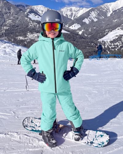 Stelle Girl's Waterproof Windproof Warm Ski Jacket 5-15 Y