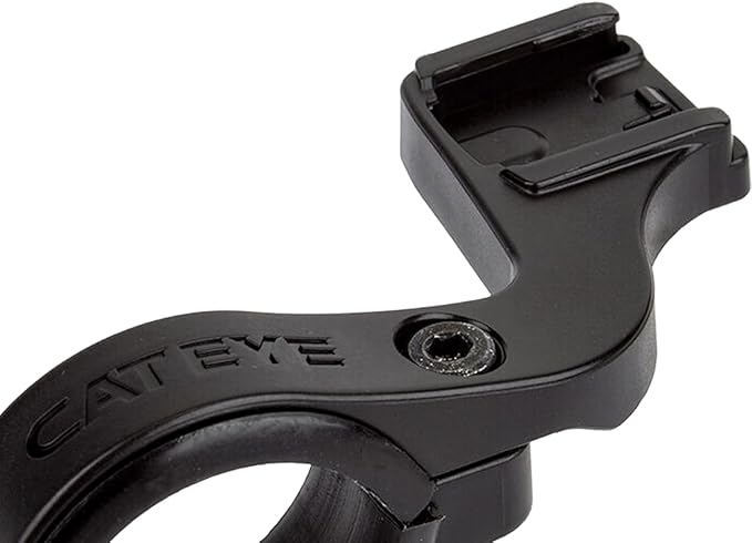 CATEYE OF-100 Out Front Bike Computer Bracket – Bolt-on Mount, Positions Computer Front and Center, Easily View Your Ride Data, Compatible with Padrone, Strada, Urban and Velo Wireless Computers