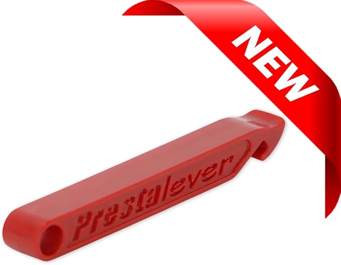 Prestacycle Prestalever Multitool Tire Lever – Tubeless Third-Hand Tire Holder for Tough Installations, Safe for Carbon Rims, Nylon Rim Protector, Bicycles, Made in USA