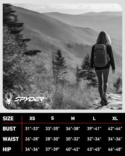 Spyder Womens 3 in 1 Ski Jacket - Waterproof Winter Coat with Puffer Liner