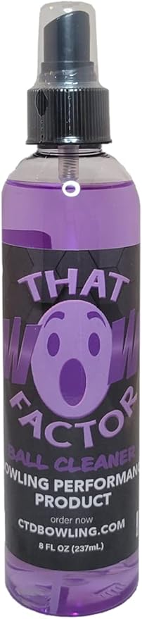 Creating the Difference that Wow Factor Performance Bowling Ball Cleaner from Removes Dirt, Oil and Scuff Marks | USBC Approved