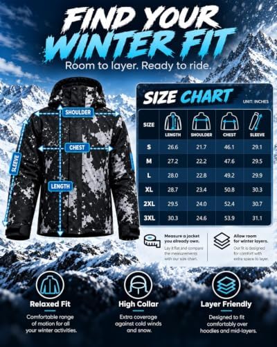 Reactive Jacket The Jacket That Changes When It Snows Windbreaker for Men
