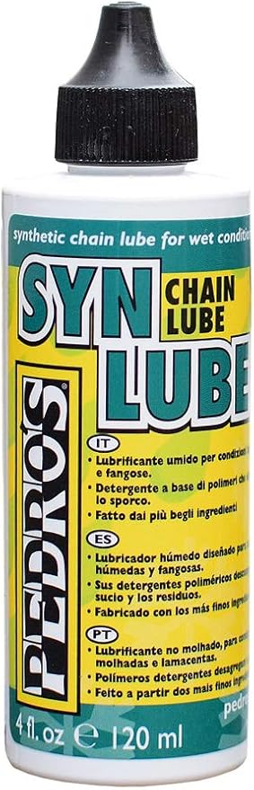 Pedro's Syn Lube Bicycle Chain Lubricant (4-Ounce Drip)