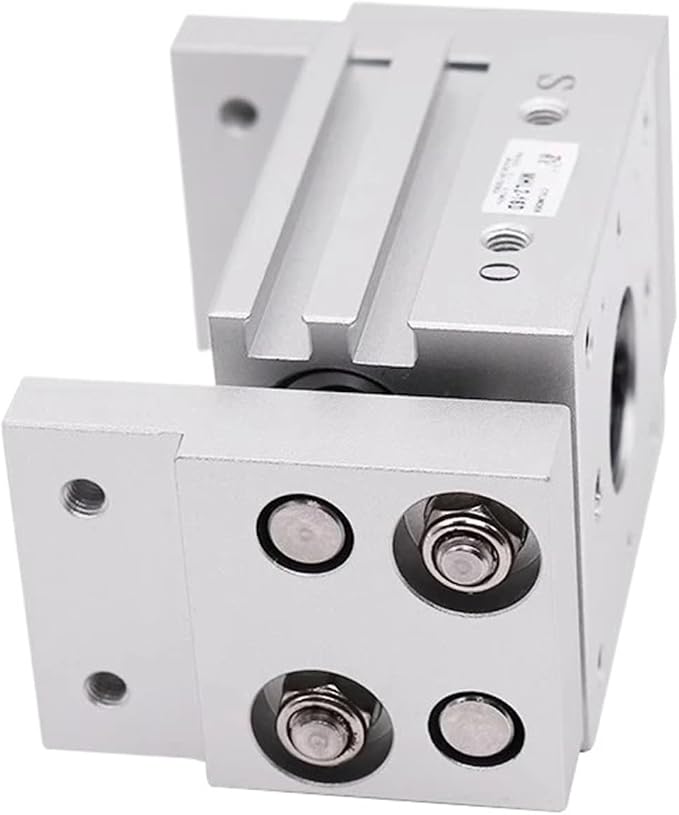 MHL2 Double Acting Pneumatic Gripper 10D 16D 20D 25D 32D D1 D2 Wide T Type Air Gripper Parallel Clamp Cylinder(MHL2-20D2)