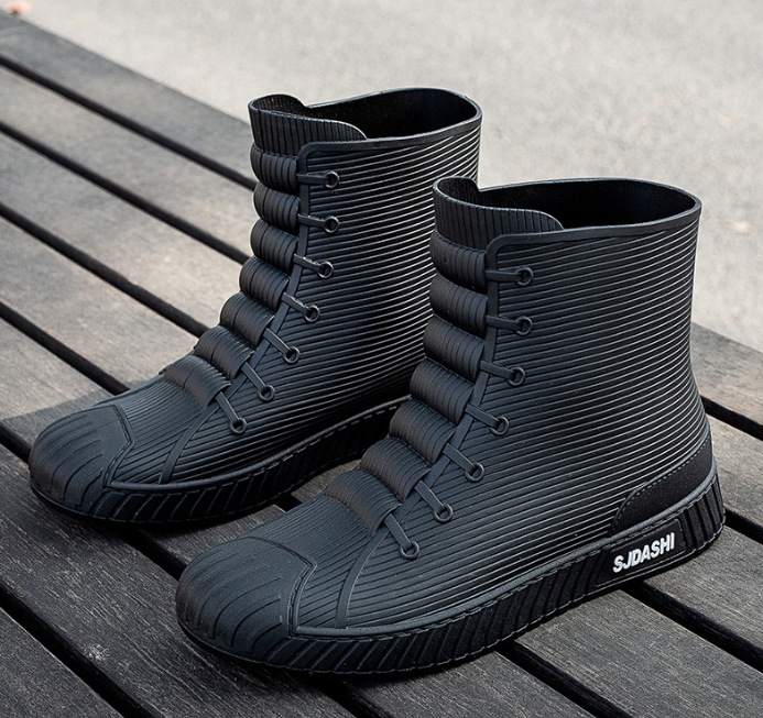Lightweight Waterproof Padded Short Rain Boots