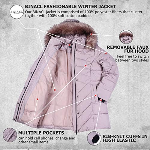 Women's Winter Warm Thicken Long Outwear Pockets Coat Parka Jacket XS-3XL