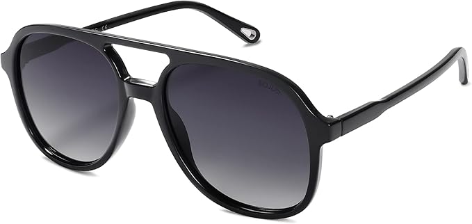 SOJOS Retro Polarized Aviator Sunglasses Womens Mens Classic 70s 80s Vintage Trendy Square Aviators SJ2174