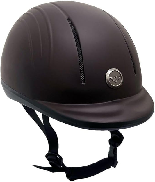 TuffRider Starter Basic Horse Riding Helmet | Comfortable Protective Equestrian Head Gear - SEI Certified