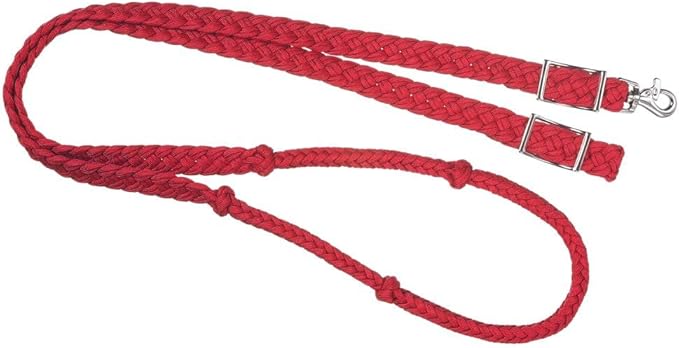 Tough 1 Deluxe Knotted Cord Roping Reins