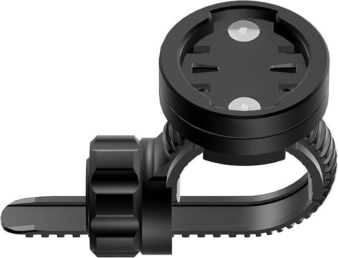 Adjustable Out Front Bike Mount, Compatible with Garmin Edge, iGPSPORT, XOSS, CooSpo Magene, CYCPLUS GPS, Suitable for Round Tube/Flat Handlebars, Road Bikes/Folding Bikes, MTB