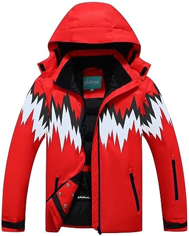 Big Boy's Waterproof Breathable Snowboard Ski Jacket