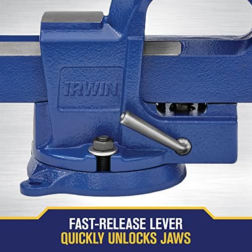 IRWIN Bench Vise, Quick Adjust (1959551)